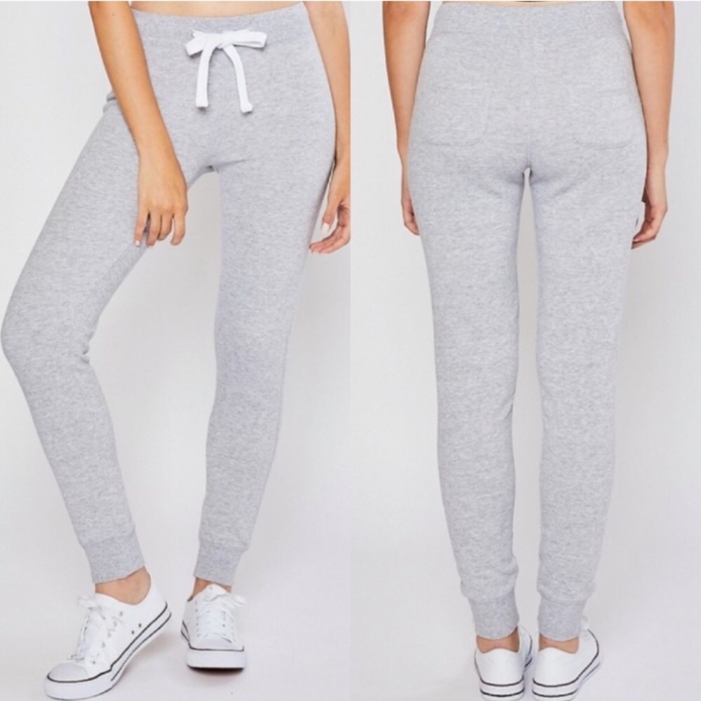 LAST 1️⃣ LAZY DAYS joggers - In light heather grey